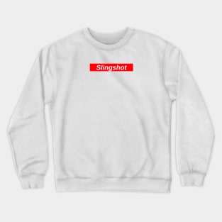 Slingshot // Red Box Logo Crewneck Sweatshirt